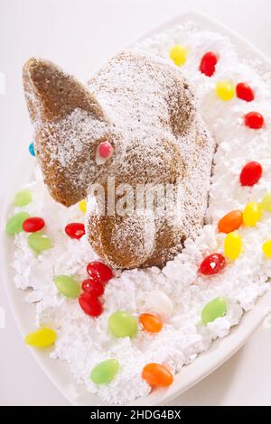 easter bunny, easter pastry, easter bunnies Stock Photo