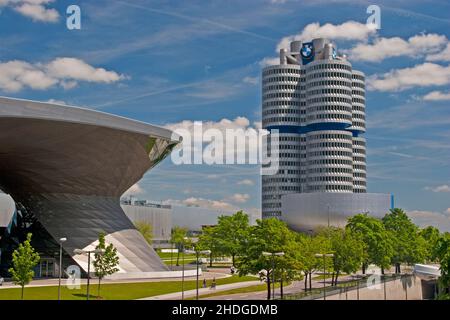 munich, bmw, bmw four cylindrical, munichs, bmws Stock Photo