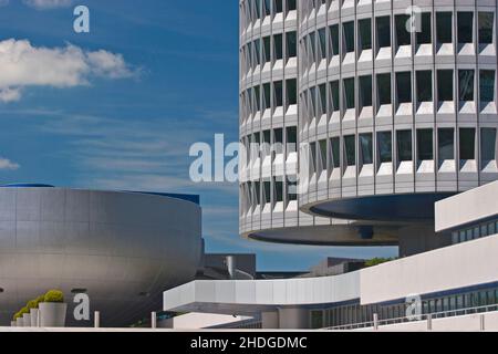 bmw, bmw four cylindrical, bmw museum, bmws Stock Photo