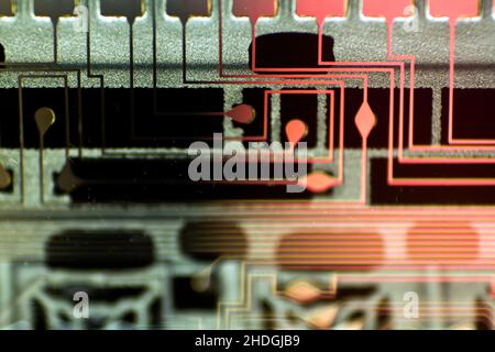 circuit board, hard drive, circuits, circuit boards, hard drives, circuit Stock Photo