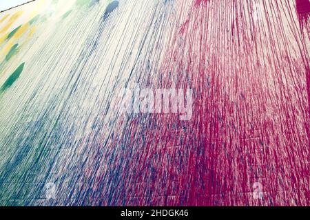 facade, vandalism, paint splatter, paint bomb, facades, vandalisms, paint splatters, paint bombs Stock Photo