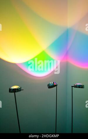 lights, multi colored, light, multi coloreds Stock Photo