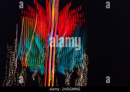 lights, multi colored, abstract, light, multi coloreds, abstraction, abstracts Stock Photo