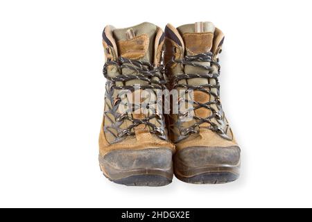 shoes, hiking boot, trekking shoes, dress shoes, boot, boots, hiking boots, trekking shoe Stock Photo