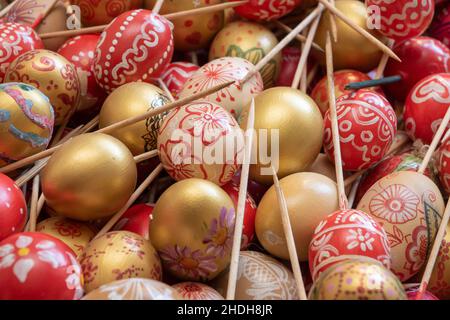 easter eggs, easter tradition, easter decoration, easter egg, easter traditions, easter decorations Stock Photo
