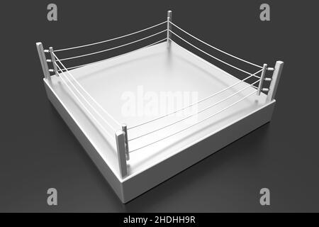 boxing ring, fighting ring Stock Photo