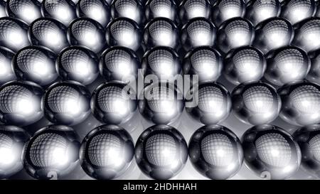 balls, uniformly, ball, alignment, uniformity Stock Photo