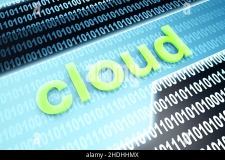 data, storage, cloud, datas, storages Stock Photo