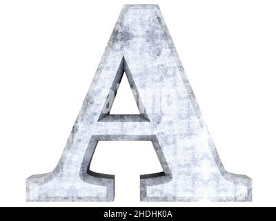 a, letter as Stock Photo