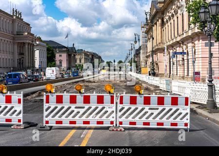 construction site, road construction, construction sites, site, sites, construction, road constructions, roadwork, roadworks Stock Photo