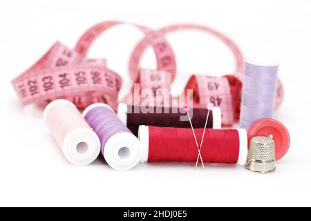 sewing kit, sewing item, sewing kits, sewing, sewing items Stock Photo
