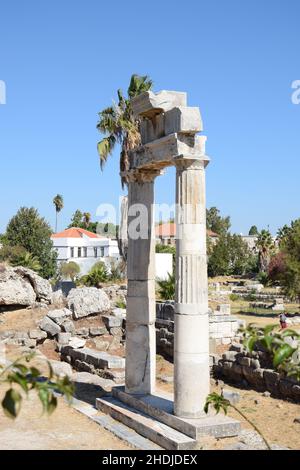kos, archaeological museum Stock Photo