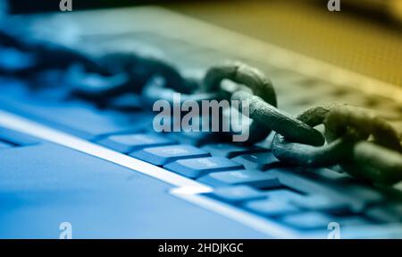 keyboard, data security, keyboards, data securities, integrity, network security Stock Photo