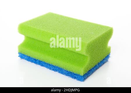 sponge, scouring pad, sponges, scouring pads Stock Photo