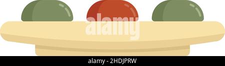 Molecular cuisine gourmet icon. Flat illustration of Molecular cuisine gourmet vector icon isolated on white background Stock Vector