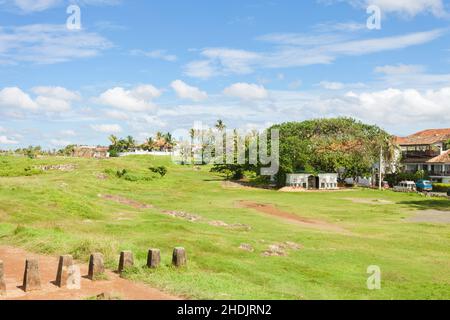 village, sri lanka, gall, villages, sri lankas, galls Stock Photo