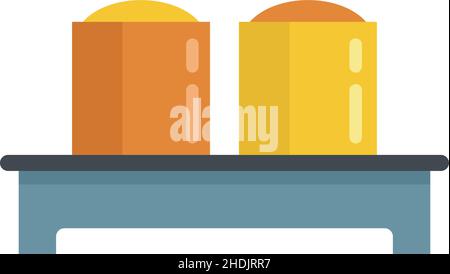 Molecular cuisine exclusive icon. Flat illustration of Molecular cuisine exclusive vector icon isolated on white background Stock Vector
