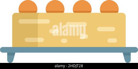Molecular cuisine grande icon. Flat illustration of Molecular cuisine grande vector icon isolated on white background Stock Vector