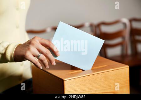 choose, ballot, voting ballot, chooses, ballots, voting ballots Stock Photo