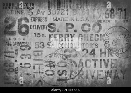 Rubber stamp letters Stock Photo - Alamy
