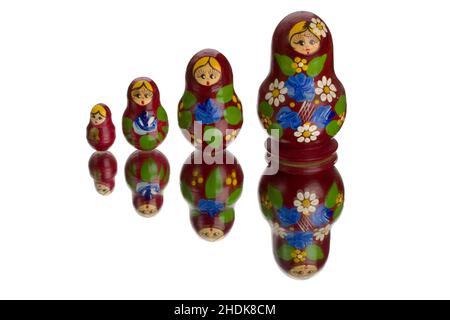 russian, wooden figure, matryoshka, russians, wooden figures, matryoshkas, russian nesting doll Stock Photo