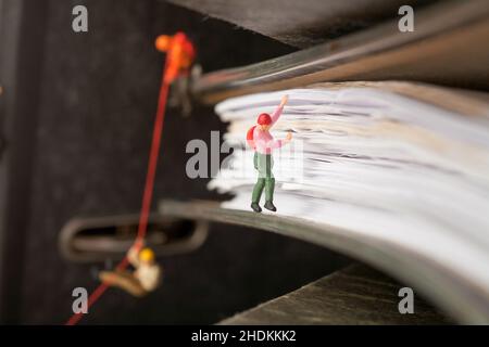 bureaucracy, office work, document, clerk, files, bureaucracies, offices, documents, dossier, file, record, clerks Stock Photo