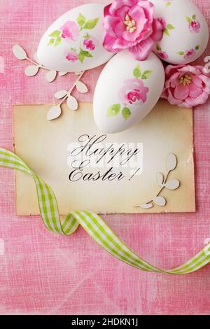 easter, easter egg, greeting card, happy easter, easters, easter eggs, greeting cards, happy easters Stock Photo