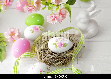 easter, easter decoration, easter time, easters, easter decorations Stock Photo