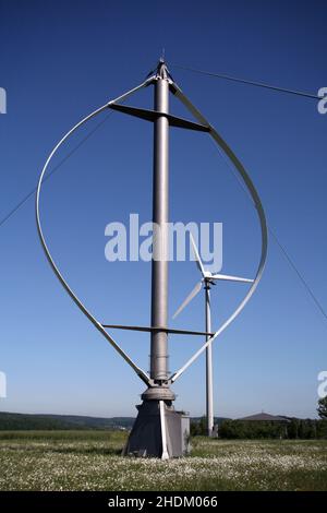 Vertical Axis wind turbines outside Sainsburys supermarket in Dartmouth ...