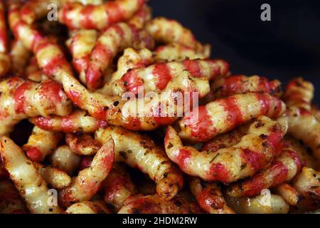 surimi, shrimp imitation, surimis Stock Photo