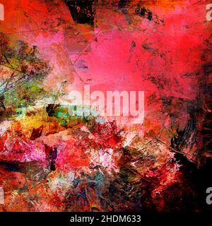 chaos, multi colored, abstract, chaotic, disorder, mess, multi coloreds, abstraction, abstracts Stock Photo