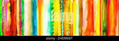 multi colored, watercolor painting, multi coloreds Stock Photo