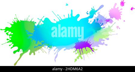 blob, blobs, paint splat Stock Photo