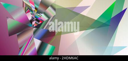 abstract, geometric, polygonal, abstraction, abstracts, geometrics Stock Photo