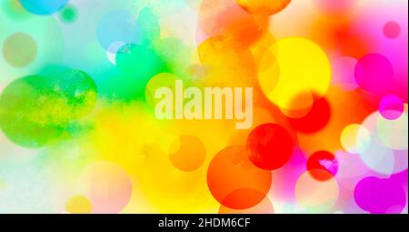 backgrounds, multi colored, circles, background, multi coloreds, circle Stock Photo