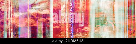 multi colored, abstract, mixed media, multi coloreds, abstraction, abstracts Stock Photo