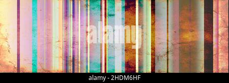 multi colored, strips, multi coloreds Stock Photo