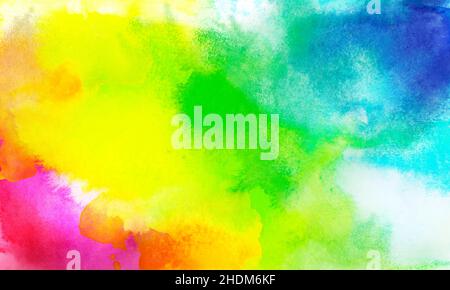 multi colored, blob, multi coloreds, blobs, paint splat Stock Photo