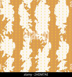 An abstract torn shapes vector stripe pattern Stock Vector
