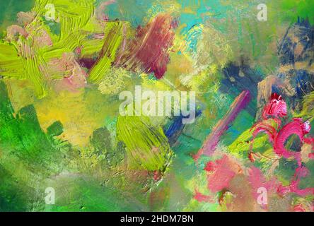 painting, abstract, brushstrokes, drawing, abstraction, abstracts Stock Photo