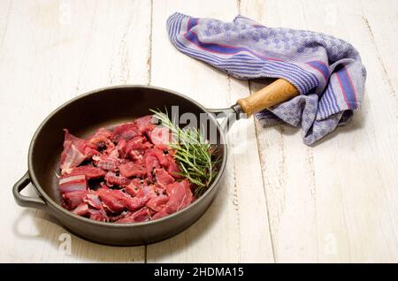 beef, deer goulash, beefs Stock Photo