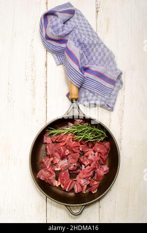 raw, beef, deer goulash, raws, beefs Stock Photo