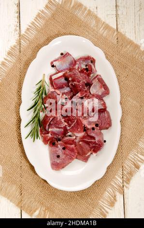 deer meat Stock Photo