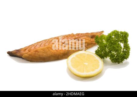 smoked fish, mackerel, kippers, mackerels Stock Photo