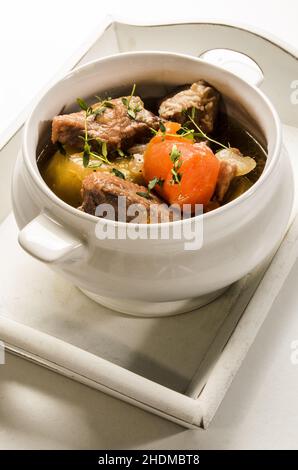 stew, goulash, stews, goulashs Stock Photo