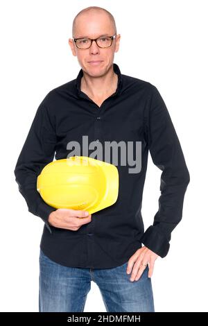 hardhat, architect, hardhats, architects Stock Photo