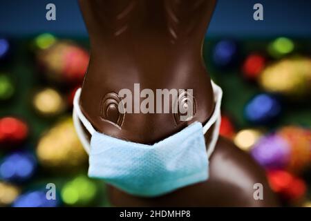 easter, corona virus, easters Stock Photo