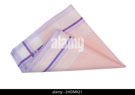 handkerchief, men, lined, handkerchiefs, tissue, mens, lineds Stock Photo