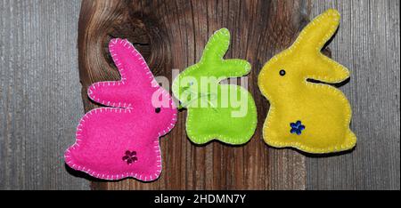 easter bunny, deco, easter bunnies, decos Stock Photo