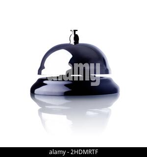 reception bell Stock Photo